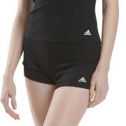 adidas Trosor Active Flex Ribbed Boxer Shorts Svart bomull Small Dam