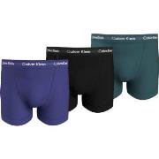 Calvin Klein Kalsonger 6P Cotton Stretch Trunks Lila/Turkos bomull Sma...