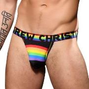 Andrew Christian Kalsonger 2P Almost Naked Stripe Jock Flerfärgad-2 po...