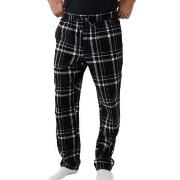 Björn Borg Core Pyjama Pants Svart/Rutig bomull Small Herr