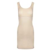 Magic Tone Your Body Tank Dress Beige Small Dam