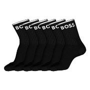 BOSS Strumpor 6P Quarter Stripe CC Sock Svart Strl 39/42 Herr