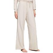 Tommy Hilfiger Established Wide Leg Pants Creme Small Dam