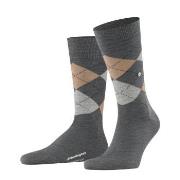 Burlington Strumpor Edinburgh Wool Sock Grå Strl 40/46 Herr