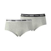 Puma Trosor 2P Iconic Mini Shorts Grå Small Dam