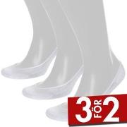 Pierre Robert Strumpor 3P Cotton Steps Sock Vit Strl 37/40 Dam