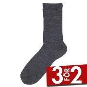 Pierre Robert Strumpor Merino Wool Sock Grå Strl 41/45