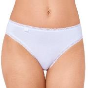 Sloggi Trosor 3P 24 7 Cotton Lace Tai Briefs Vit bomull 38 Dam