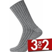 Egtved Strumpor Cotton No Elastic Socks Grå Strl 45/48 Herr