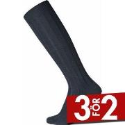 Egtved Strumpor Wool Kneehigh Sock Marin Strl 45/48 Herr