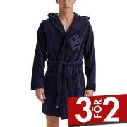 CR7 Cristiano Ronaldo Cotton Bathrobe Navy bomull Small Herr