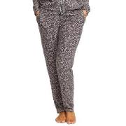 Damella Knitted Lounge Pants Rosa Mönstrad Small Dam