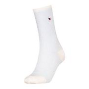 Tommy Hlfiger Women Premium Stripe Socks Strumpor Vit/Blå Strl 39/42 D...