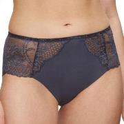 Wild Peony Florale Maxi Trosor Mörkgrå 38 Dam