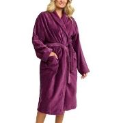 Damella Unisex Torekov Robe Plommon bomull Small Dam