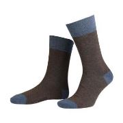 Amanda Christensen Strumpor True Contrast Ankle Sock Brun Strl 39/42