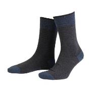 Amanda Christensen Strumpor True Stripe Ankle Sock Mörkblå Strl 39/42