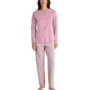 Calida Sweet Dreams Pyjamas Rosa Mönstrad bomull Small Dam