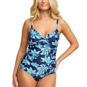 Damella Tara Swimsuit Pattern Blå Mönstrad 38 Dam