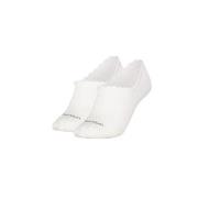 Calvin Klein Strumpor 2P Libby Diamond No Show Sock Vit Strl 37/41 Dam