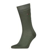Tommy Hilfiger Strumpor Premium Fil D Ecosse Socks Grön Strl 43/44 Her...