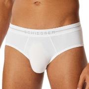 Schiesser Kalsonger 2P Cotton Flex Rio Briefs Vit bomull Small Herr