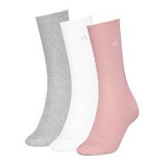 Calvin Klein Strumpor 3P Classic Socks For Women Rosa/Grå Strl 39/42 D...