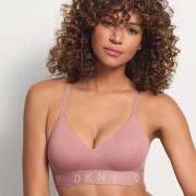DKNY BH Cozy Boyfriend Wirefree Push-Up Bra Röd Small Dam