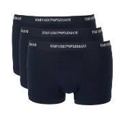 Armani Stretch Jersey Boxer Briefs Kalsonger 3P Marin bomull Small Her...