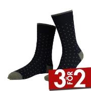 Amanda Christensen Strumpor True Dot Ankle Sock Svart/Grå Strl 39/42