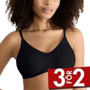 Sloggi BH GO Daily Cotton Soft Bra Svart Small Dam