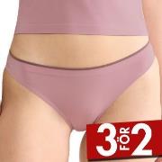 Sloggi Trosor 2P GO Sense Tanga Briefs Gammelrosa modal Small Dam