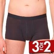 Sloggi Kalsonger 2P Men 24 7 Hipster Svart bomull Small Herr