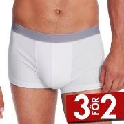 Sloggi Kalsonger 6P Men GO ABC 2 0 Hipster Vit bomull Small Herr