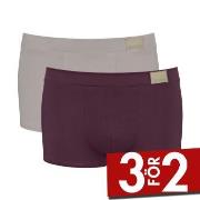 Sloggi Kalsonger 2P Men Go Natural Hipster Flerfärgad-2 bomull Large H...