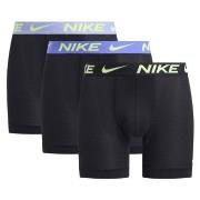 Nike Kalsonger 3P Essentials Micro Boxer Brief 241 Svart/blå polyester...