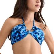 Triumph Midnight Swim Bandeau Blå Mönstrad B 36 Dam
