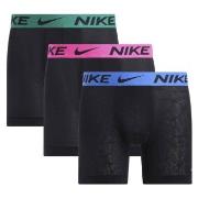 Nike Kalsonger 3P Essentials Micro Boxer Brief Svart Mönster polyester...