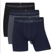 JBS Kalsonger 3P Long Leg Tights Bamboo Boxers Flerfärgad Small Herr