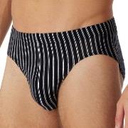 Schiesser Kalsonger Supermini Briefs Svart bomull Small Herr