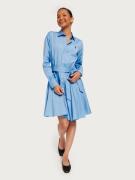 Polo Ralph Lauren - Långärmade klänningar - Blue - Ls Shn Dr-Long Slee...