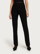 Only - Byxor - Black - Onlclever Wide Band Long Pant Pnt - Byxor