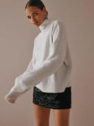 Nelly - Minikjolar - Svart - Sequin Mini Skirt - Kjolar - miniskirts