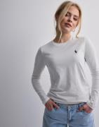 Polo Ralph Lauren - Vit - Newlsrltpp-Long Sleeve-T-Shirt