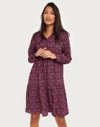 JDY - Multi/Mönstrad - Jdypiper L/S Aop Shirt Dress Wvn Di