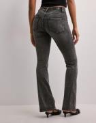 Vero Moda - Grå - Vmflash Mr Flared Jeans LI213 Ga No