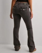 True Religion - Grå - Becca Mr Bootcut Flap