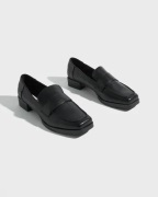 Nelly - Svart - Square Toe Loafer