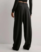 Polo Ralph Lauren - Svart - Wstn Pt-Full Length-Pleated