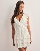 Nelly - Vit - Pretty Lace Dress